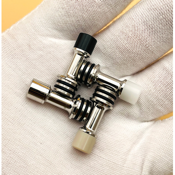 #96 DSX MTL Long Drip tip SS|Black